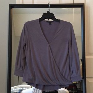Banana Republic sandwash modal wrap top blouse, XS